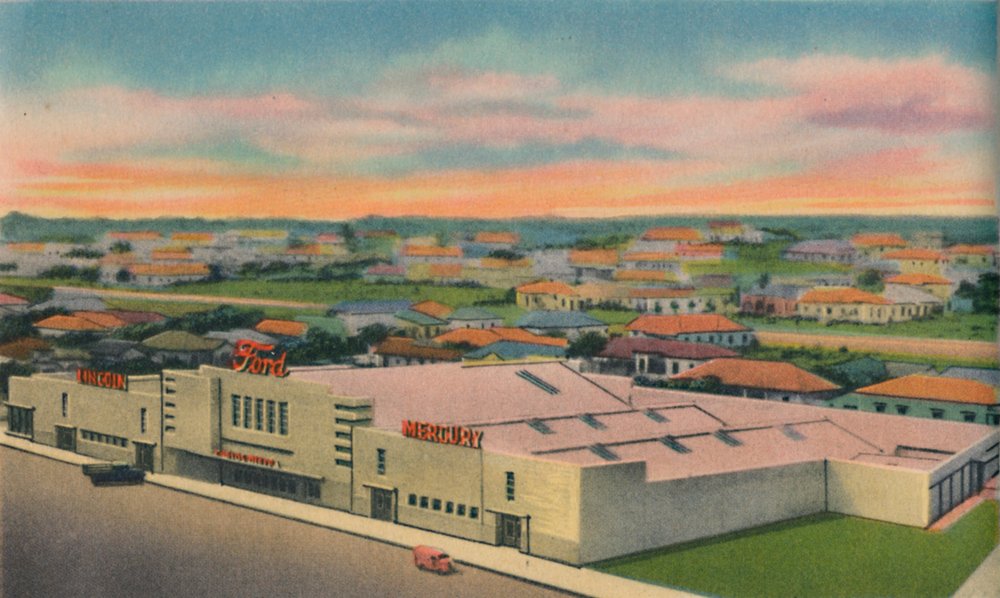 Carlos Dieppa Gebäude, Ford, Mercury, Lincoln Service, Barranquilla, ca. 1940er von Unbekannt