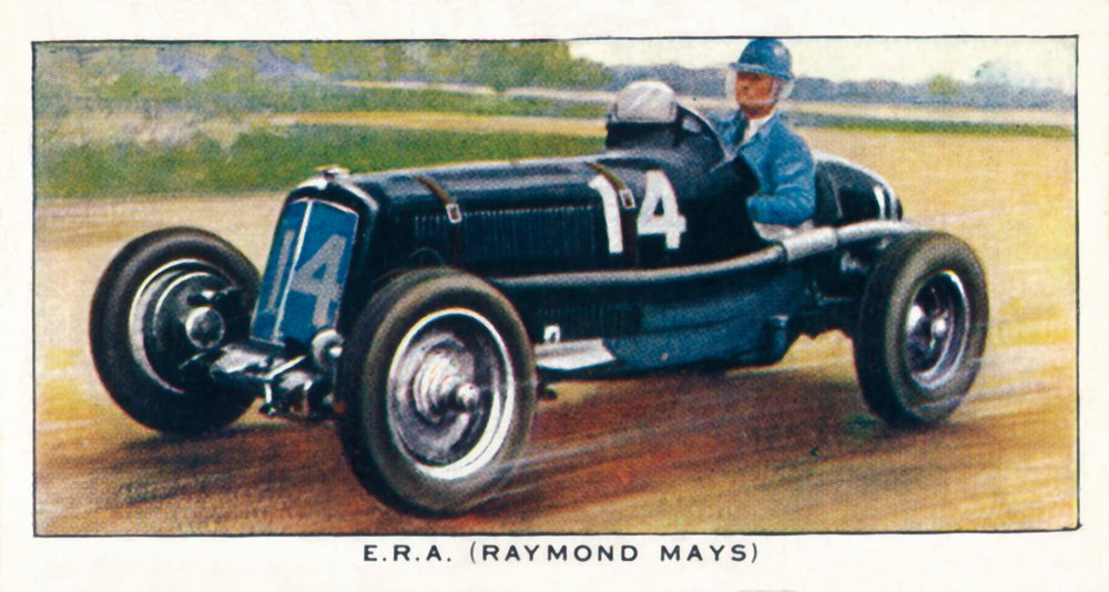 E.R.A. Raymond Mays, 1938 von Unbekannt: Kunstdruck kaufen