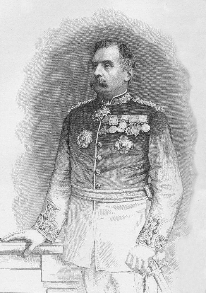 General Graham von Unbekannt: Kunstdruck in Museumsqualität