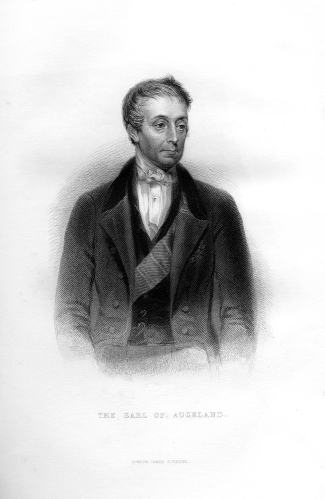 George Eden, 1. Earl of Auckland, Generalgouverneur von Indien, 19 ...