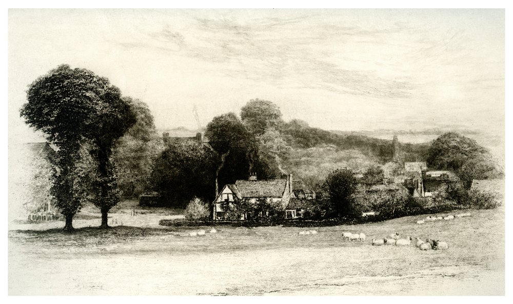 Miltons Hütte, Chalfont St Giles, Buckinghamshire, 1895 von Unbekannt