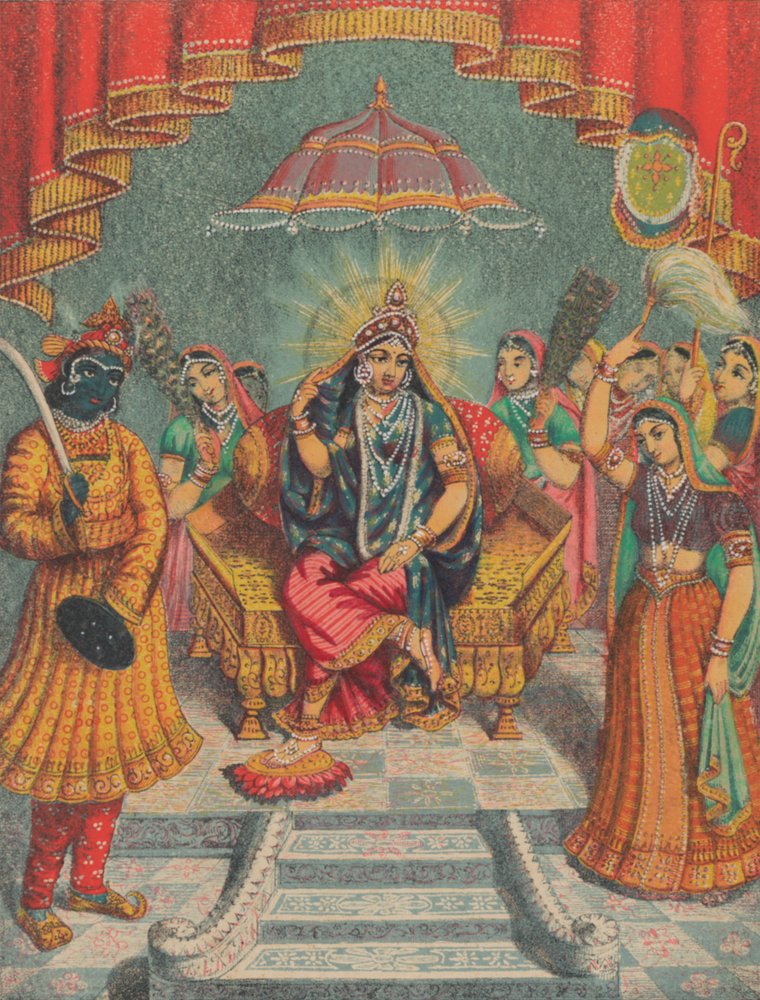 Sri Sri Rai Raja von Unbekannt: hochwertiger Kunstdruck