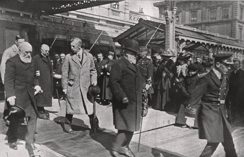 Das letzte Foto von König Edward von Unbekannt