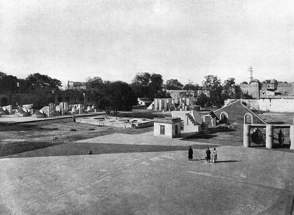 Gesamtansicht des Observatoriums von Jaipur, Indien von Unbekannt