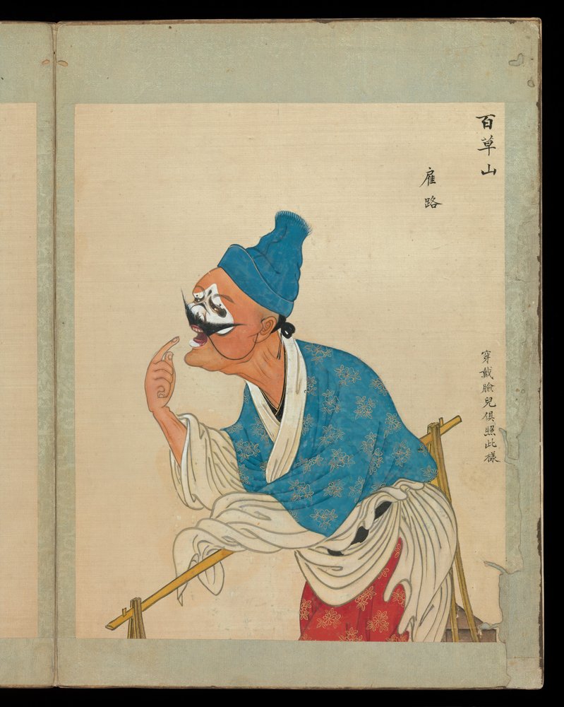Hundert Porträts von Peking-Opernfiguren, spätes 19.-frühes 20. Jahrhundert von Unknown Artist