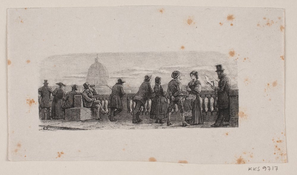 Von Monte Pincio von Waldemar Bøhme
