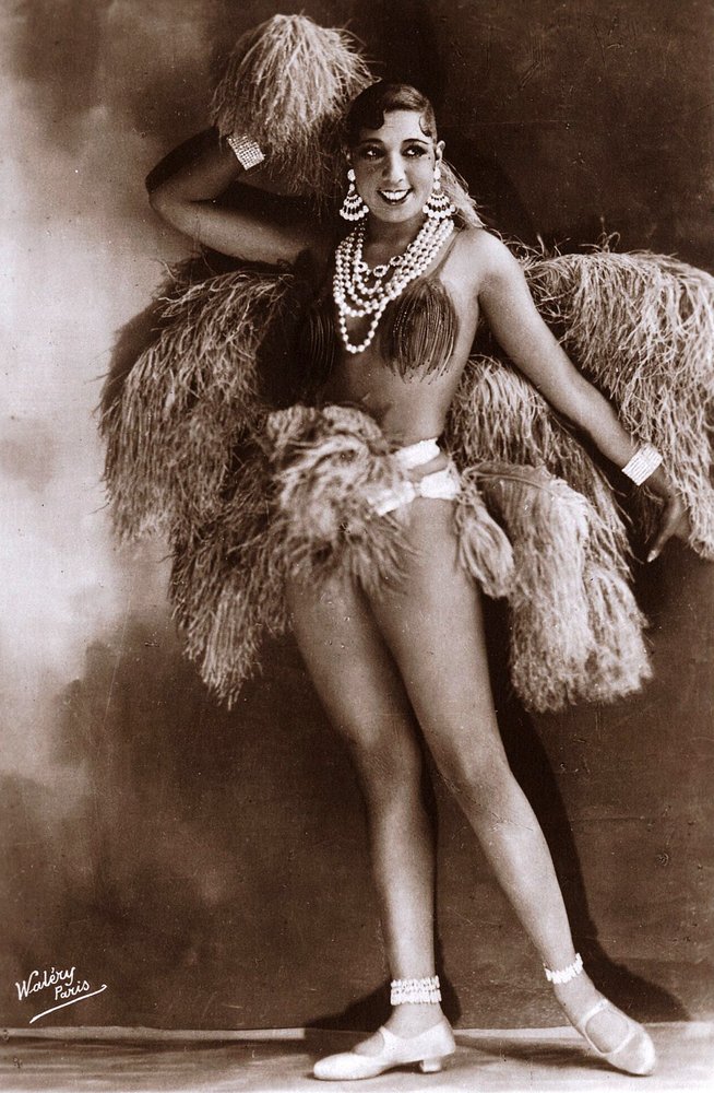 Josephine Baker In Farbe Josephine Baker Louis Gaudin Kasino De Paris