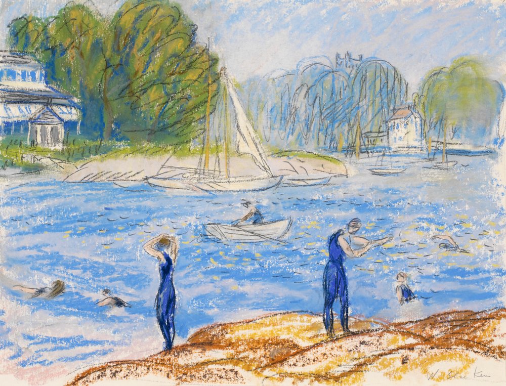 Bellport von William James Glackens: hochwertiger Kunstdruck