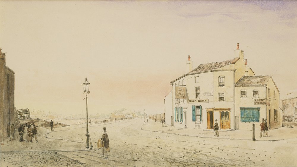 Victoria Road, Bootle von William Gavin Herdman: Kunstdruck