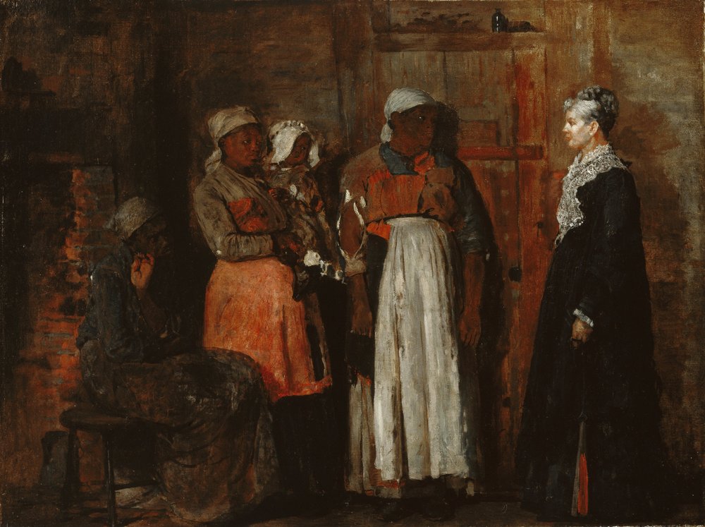 Ein Besuch der alten Herrin von Winslow Homer