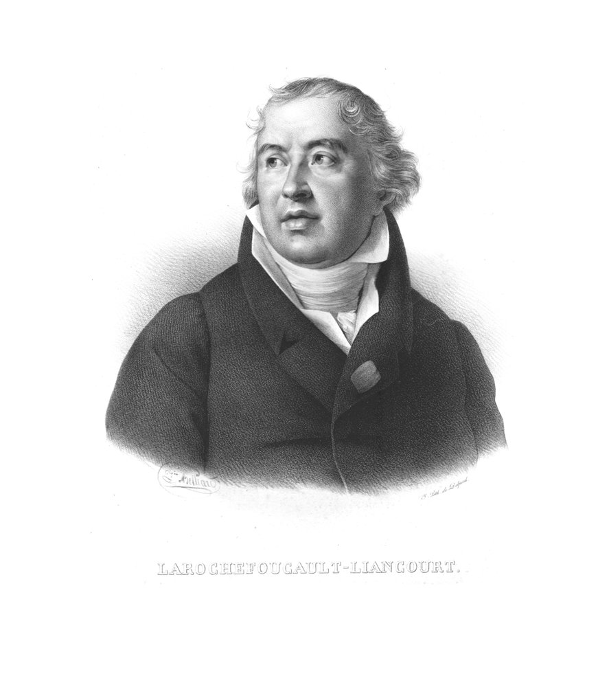 François Alexandre Frédéric, Herzog von La Rochefoucauld-Liancourt, ca. 1820er von Zephirin Felix Jean Marius Belliard