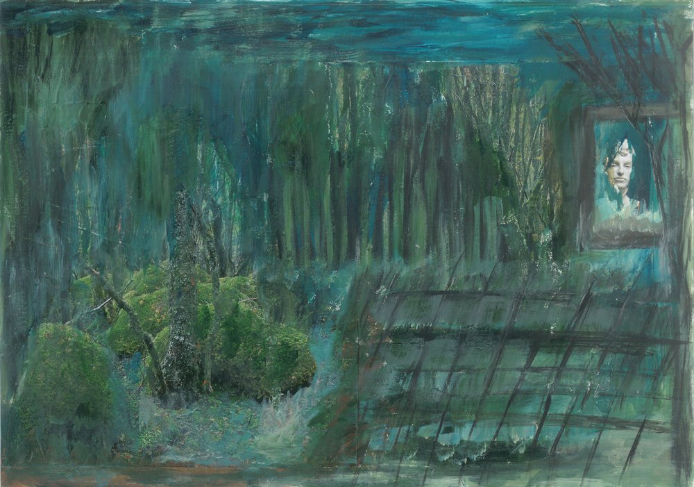 Rätselhaftes Waldporträt von Agnieszka Paluch