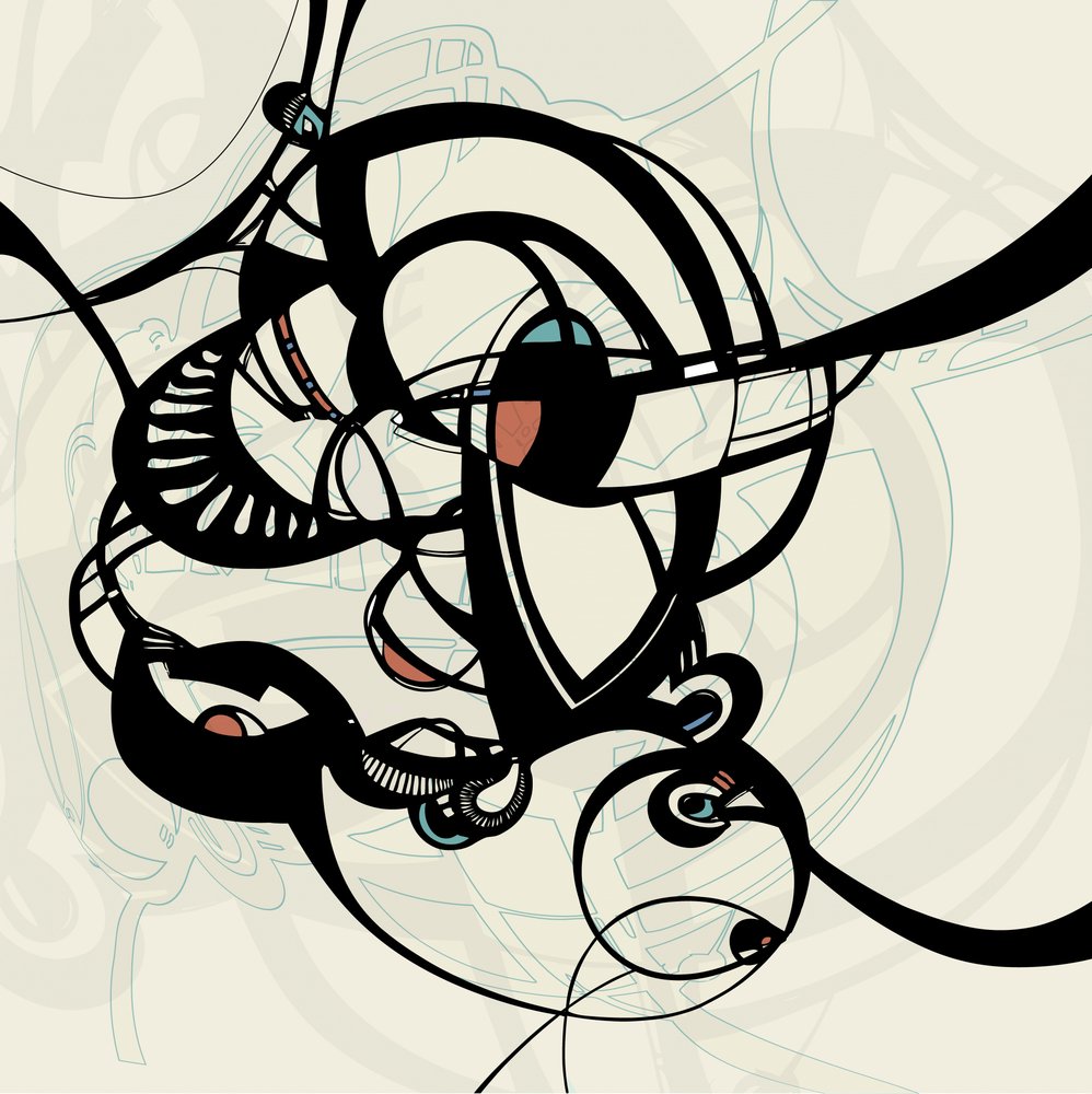 Dynamische organische Formen von Alejandra Winkhaus