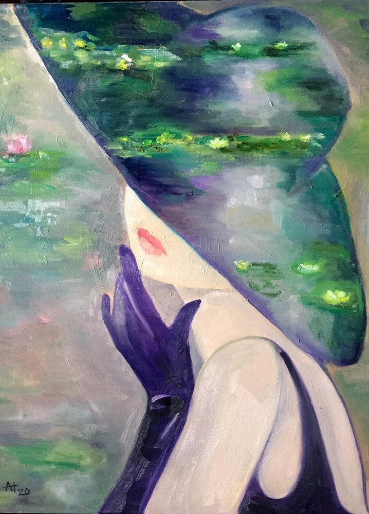 Elegante Lilienreflexion von Alexandra Higgins