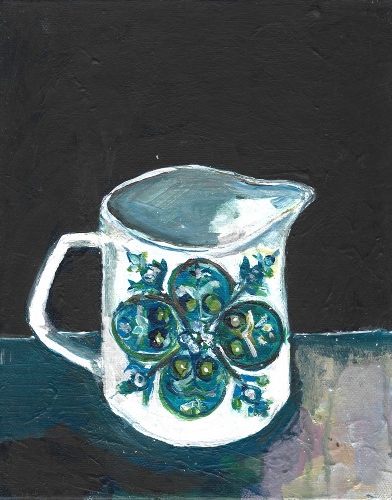 Floral Krug Stillleben von Alice White