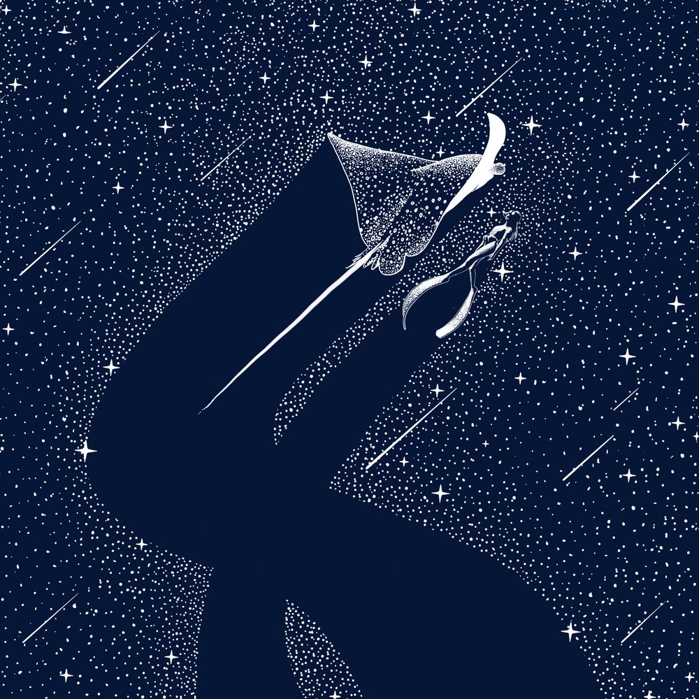 Kosmischer Manta-Traum von Alirıza ÇAKIR