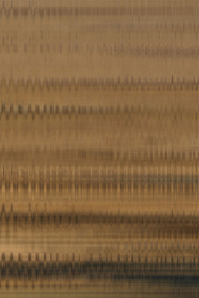 Abstrakte horizontale Wellen von Alma