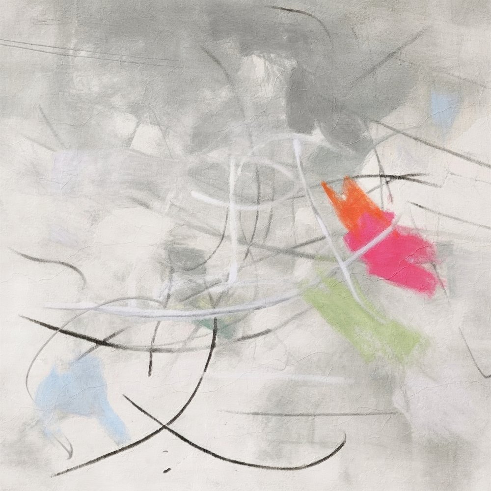 Farbenfroher abstrakter Fluss von Alma