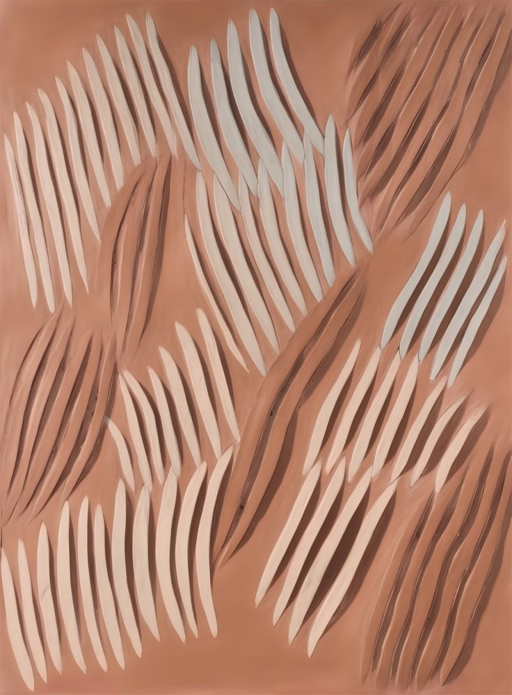 Erdige organische Formen von Alma