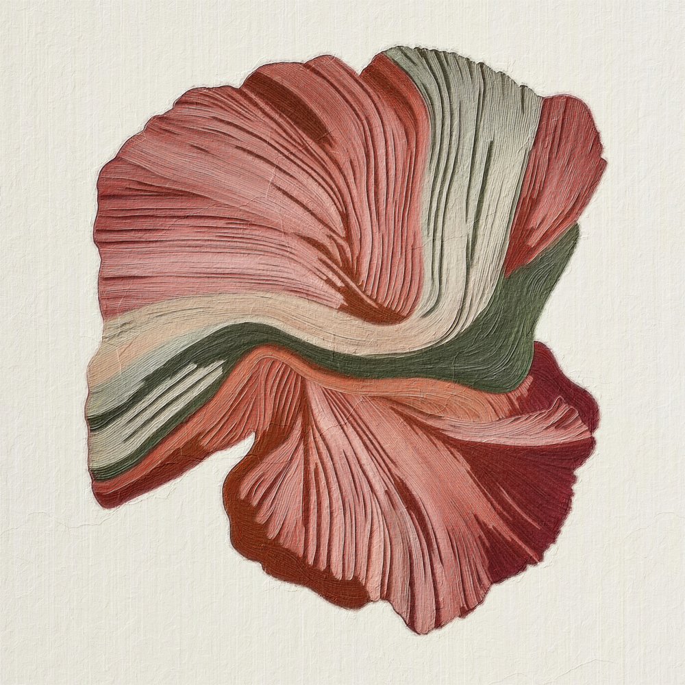 Fließende organische Textur von Alma