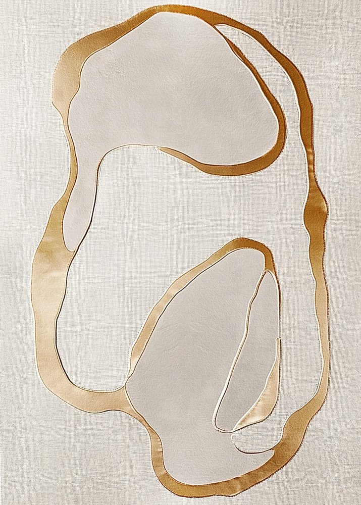 Goldener organischer Fluss von Alma