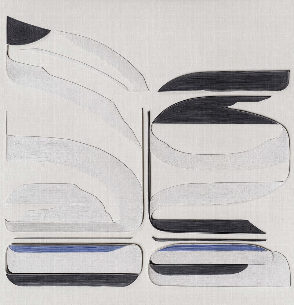 Moderne abstrakte Formen von Alma