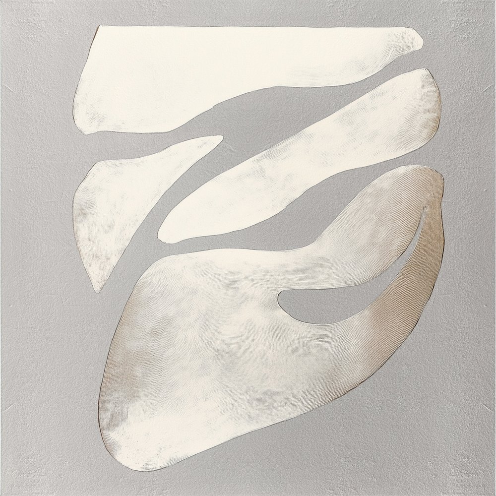 Neutrale fließende Formen von Alma