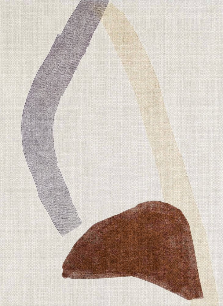 Organische abstrakte Formen von Alma