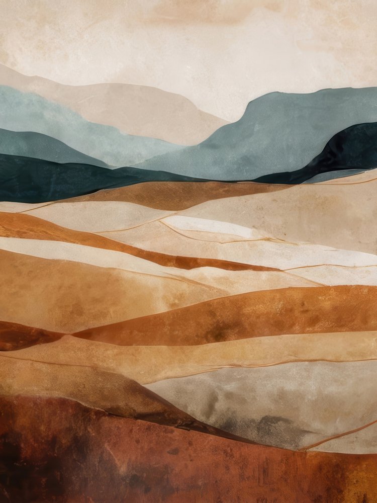 Geschichtete Wüstenlandschaft von Alpenglow Workshop