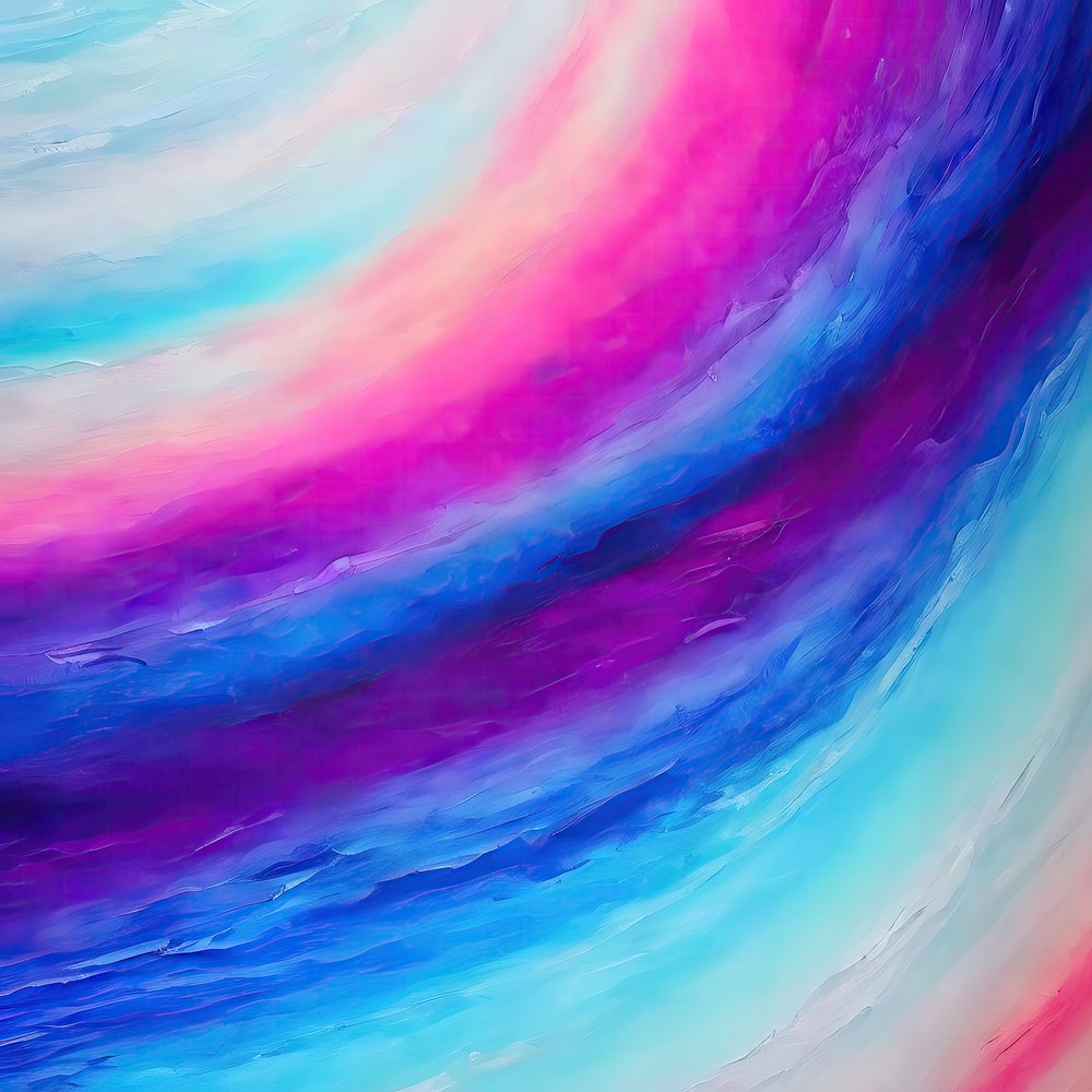 Lebendige Farbswirls von Alpenglow Workshop