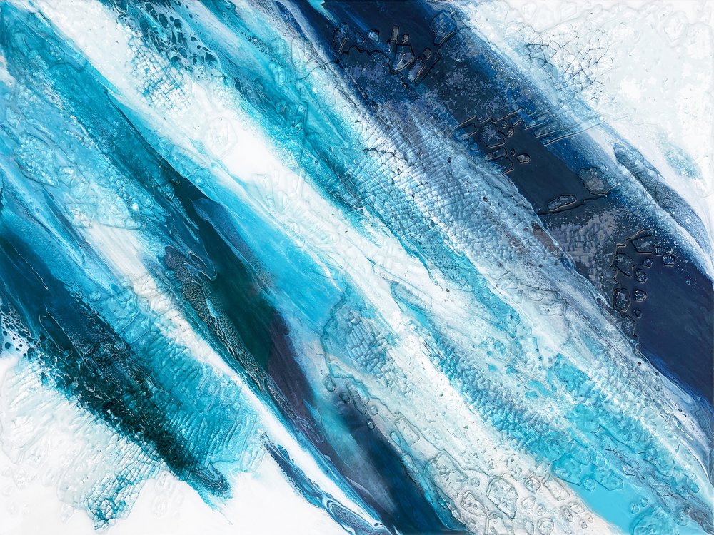 Aqua-Wellenbewegung von Alyson Storms