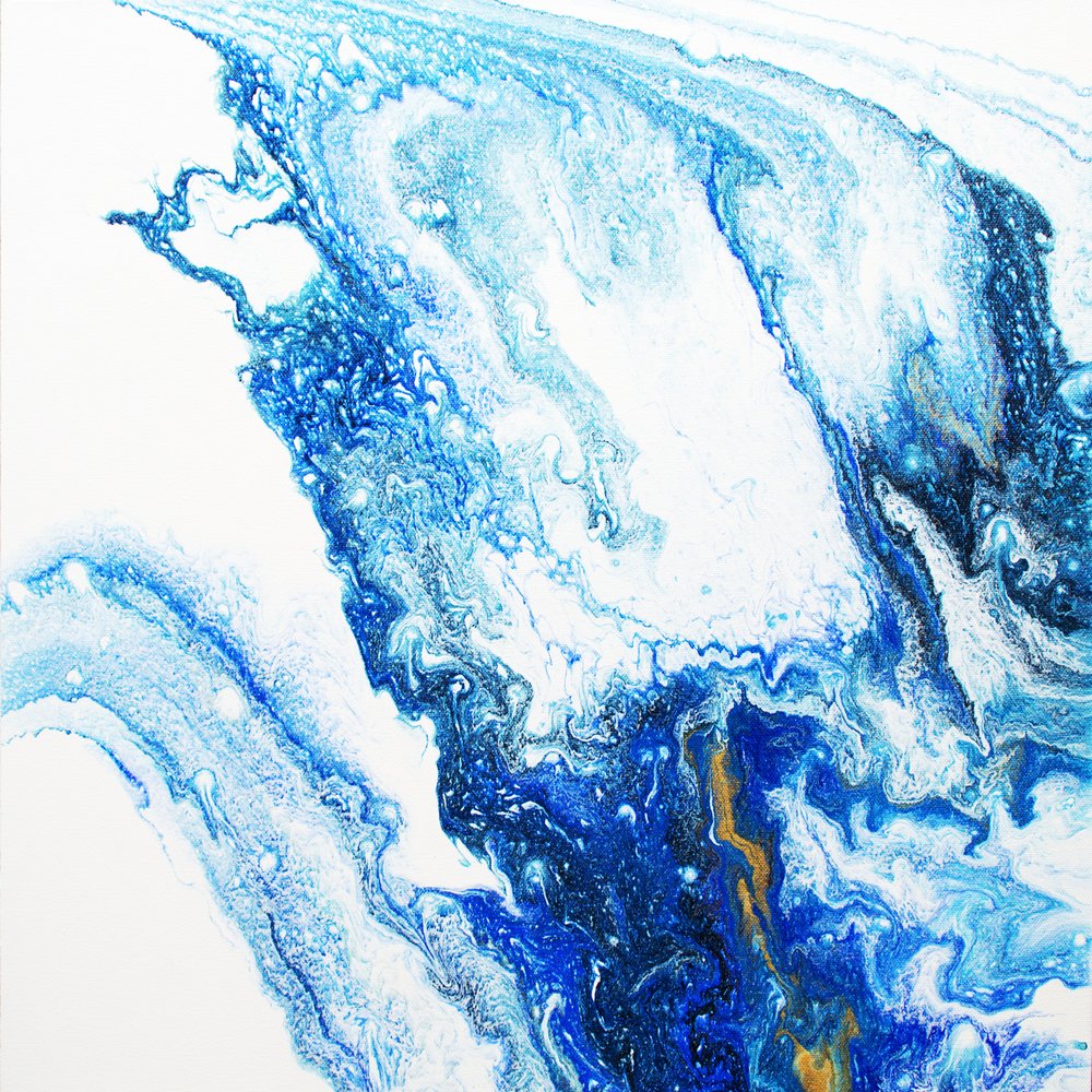 Ozeanisches Goldwirbel von Alyson Storms