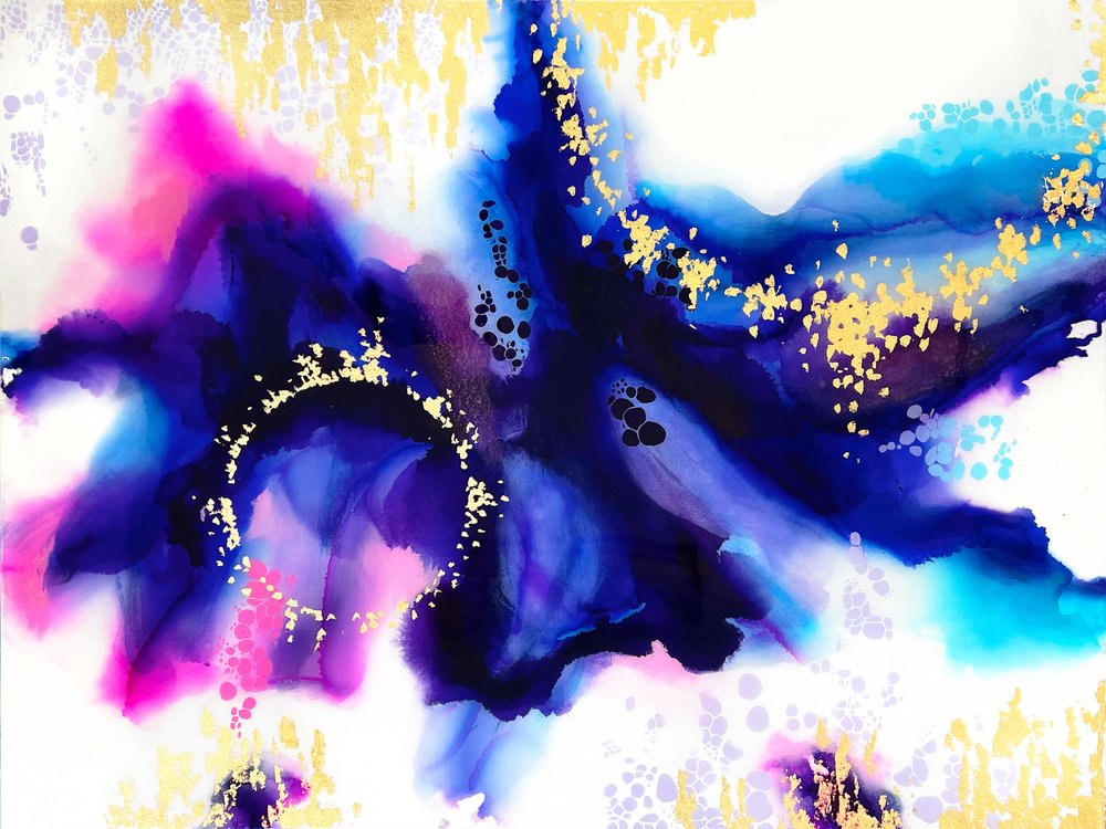 Lebhafter Kosmischer Wirbel von Alyson Storms