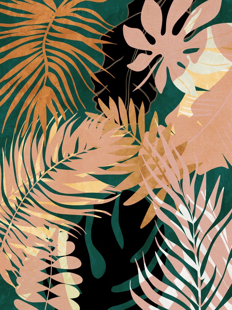 Blätter Sommerlich von Ana Rut Bre