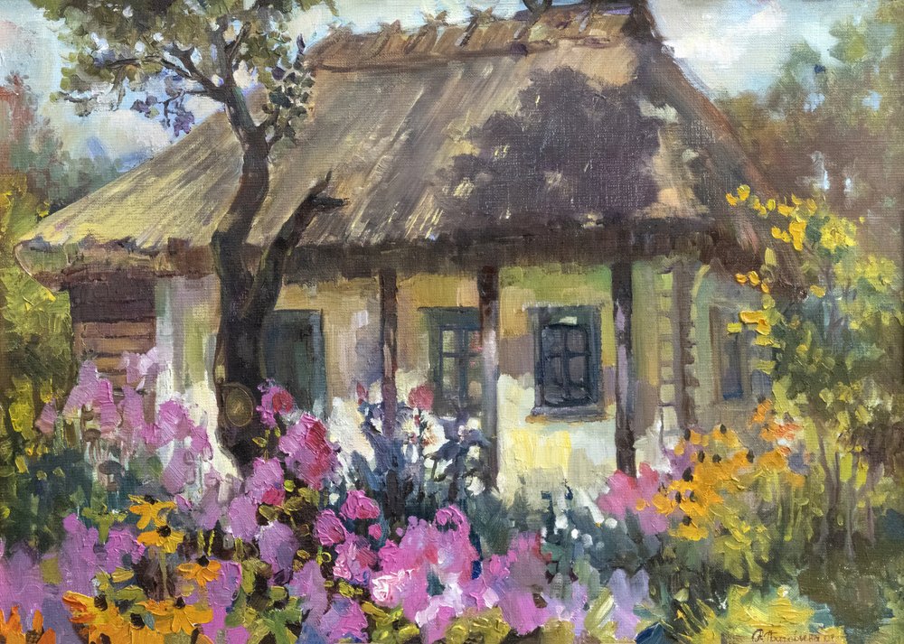 Rustikaler Cottage-Garten von Anastasiia Grygorieva