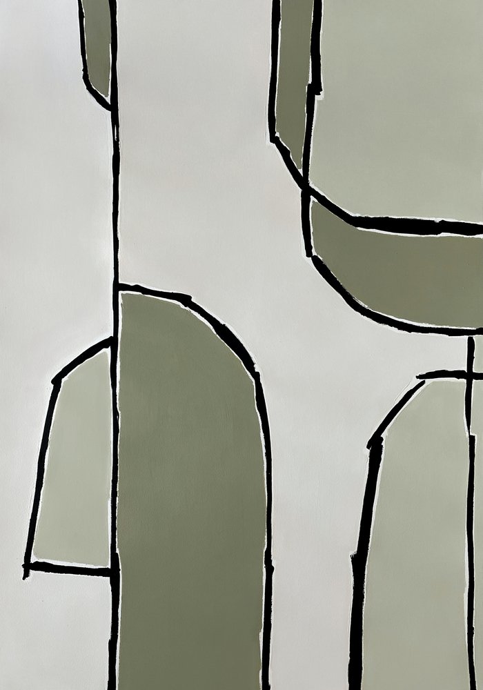 Abstrakte Salbeiformen von Andrea Reichhart