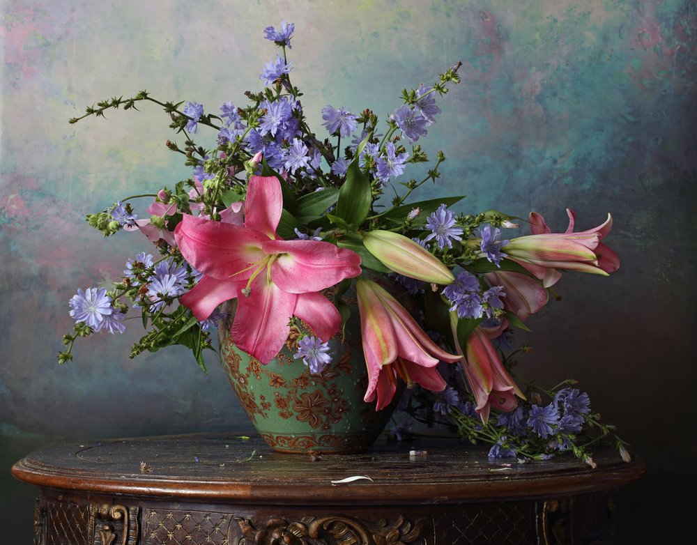 Stillleben mit Blumen von Andrey Morozov