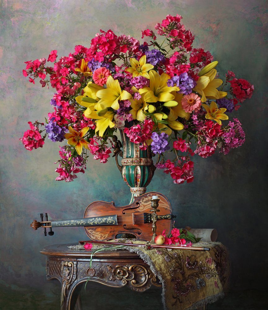 Lebendige Blumenmelodie von Andrey Morozov