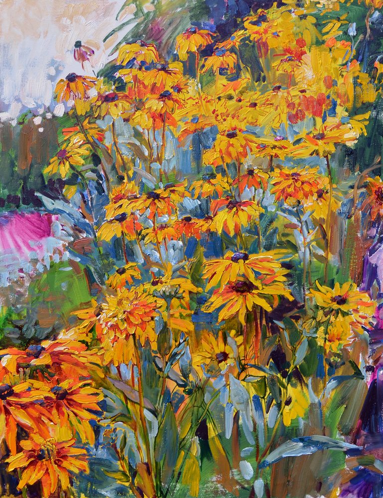 Sommerblumengarten von Andrii Kutsachenko