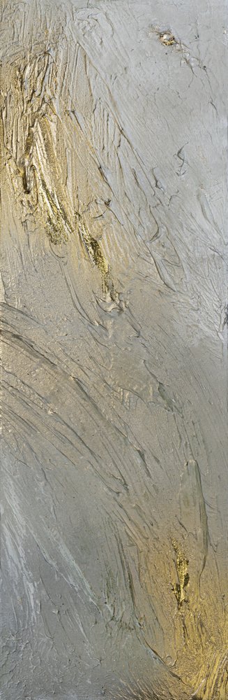 Abstrakte metallische Textur von Anete Purina-Purite