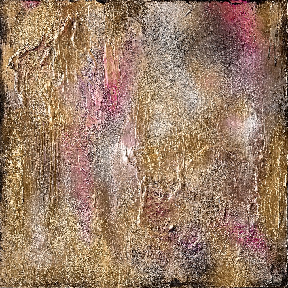 Goldene Pinke Texturen von Anete Purina-Purite