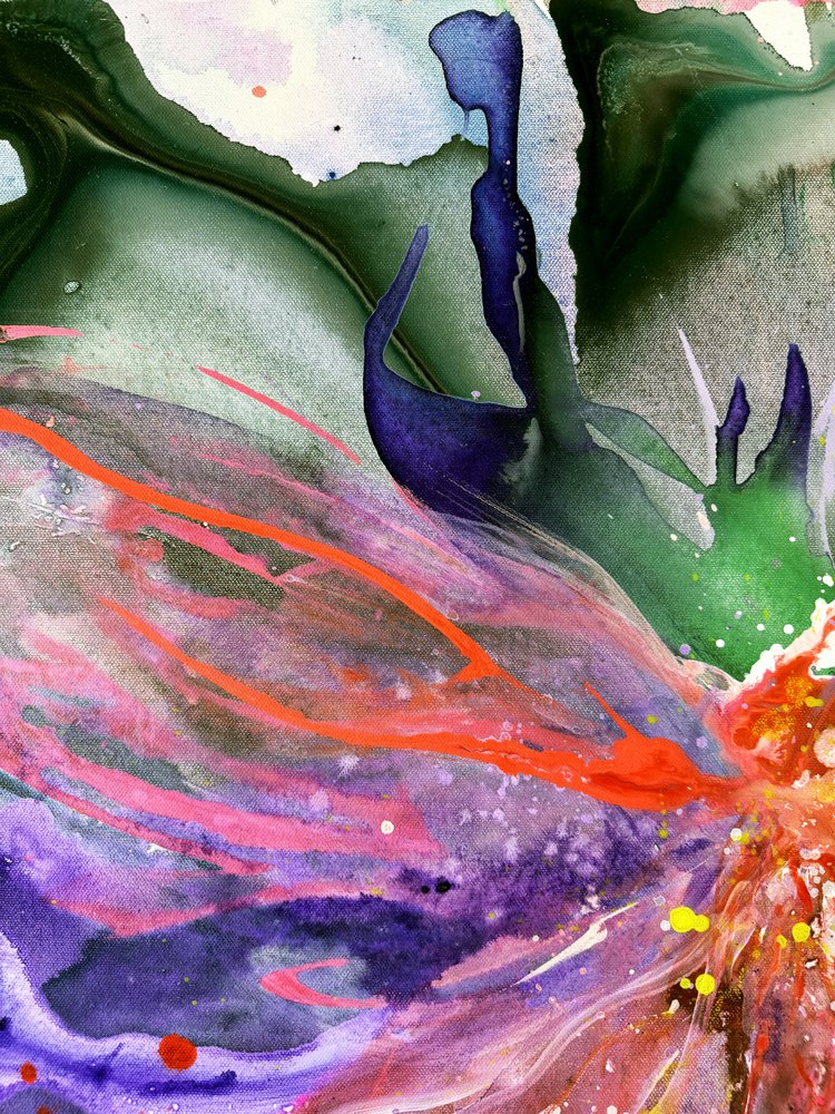 Bunter flüssiger Traum von Anna Viklund