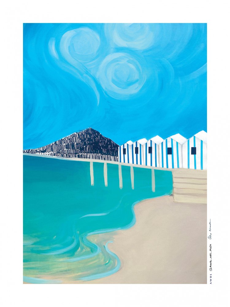 Amalfiküste, Italien von Awol Art Alex