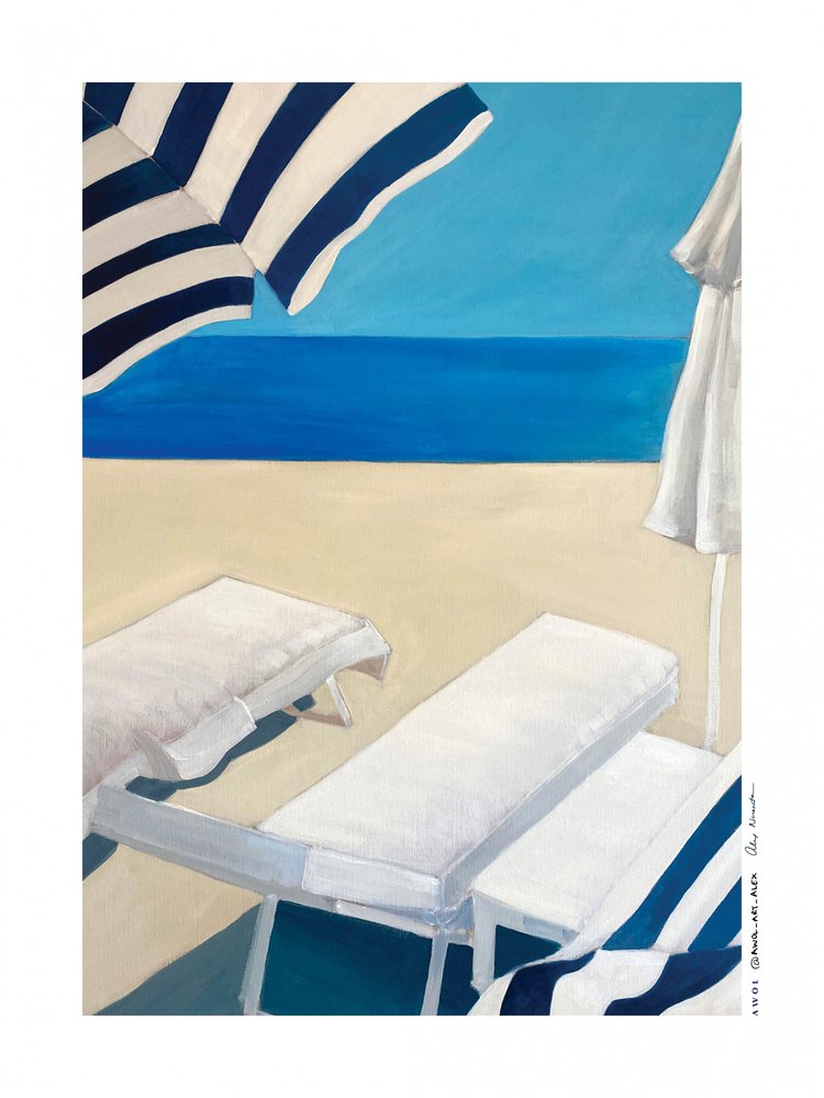 Sommerstrandurlaub von Awol Art Alex