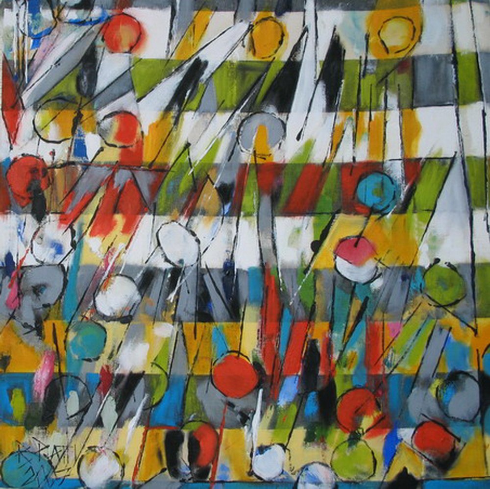 Moderne abstrakte Formen von Barbara Piatti