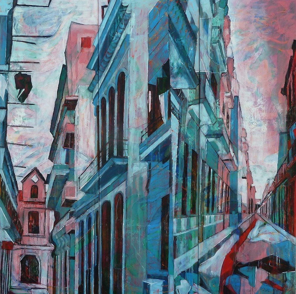 Lebendige Stadtecke von Barbara Piatti
