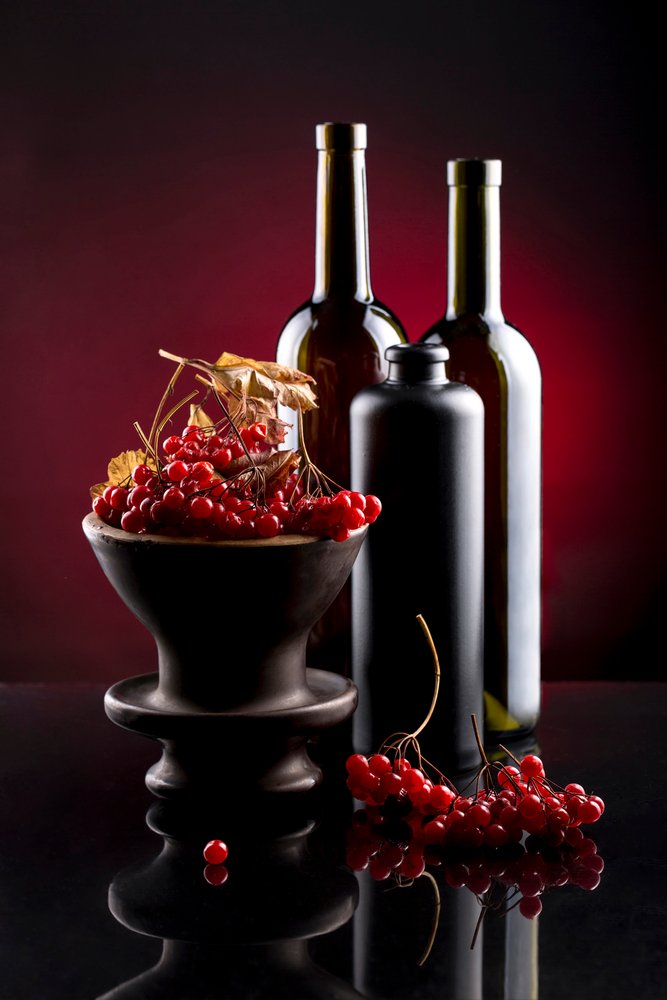 Rote Beeren Stillleben von Brig Barkow