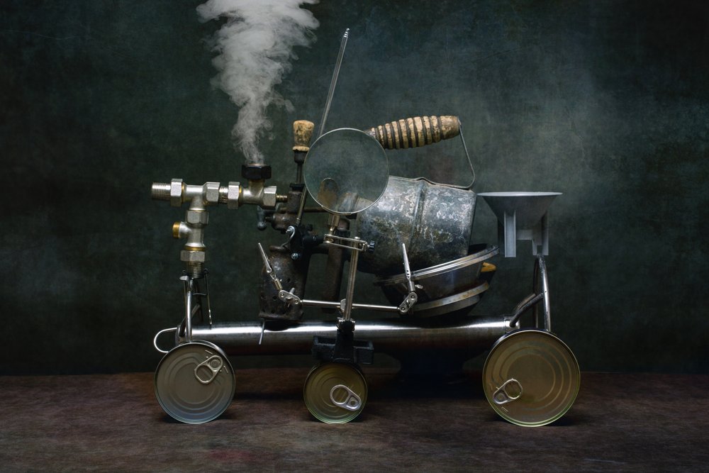 Steampunk-Dampfmaschine von Brig Barkow