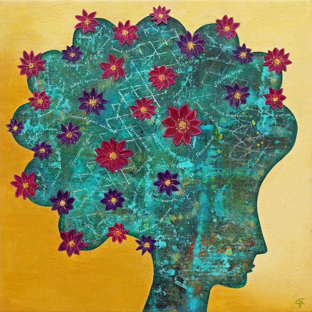 Blühendes Geistprofil von Carolina Gårdheim