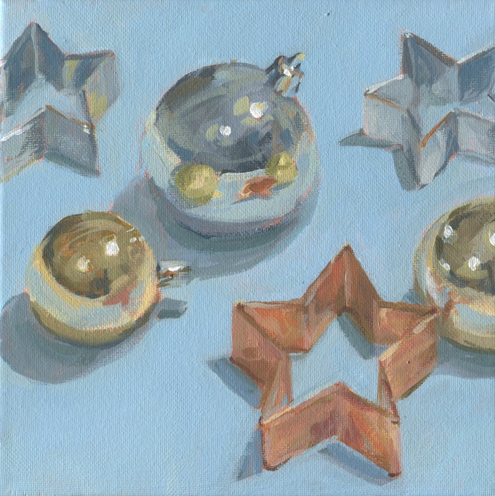 Weihnachtsstern-Ornamente von Carrie Arnold